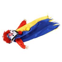 Halloween Clown Doll Scary Eerie Clown Doll Decoration Hanging Clown Doll Ornament for Horror Themed Activities