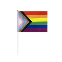 LoveVC Vėliavėlė su Pride simbolika, Maža rankinė vėliavėlė 58 coliai C
