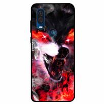 Dėklas Motorola One Action Dangtelis Madingi minkšto silikono telefono dėklai Moto One Vision TPU Juodas buferis 6.3'' Coque Fundas Moto One