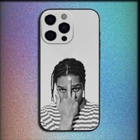 A-ASAP Rocky Rapper Phone Case For iPhone 16,15,14,13,12,11,Pro,X,XS,Max,XR,Plus,Mini Soft Black Cover iPhone12mini
