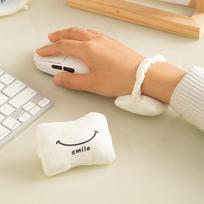 1/2Pcs Cute Wrist Rests Soft and Bouncy Mouse Keyboard Elbow Pads Comfortable Support for Office and Desk Use Worker Gamer 1PC brown