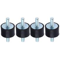 Air Compressor Pump Anti Vibration Rubber Mount Shock Damper M4 15*10