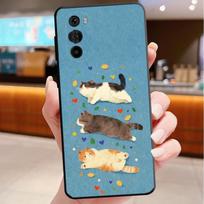 Phone Case For Motorola Edge 50 40 Pro 60 50 40 30 Ultra Neo Fusion Moto G Play G Stylus G Power G Fun Cat Moto Edge 30 Neo