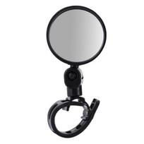 Bicycle Handlebar Rearview Mirror Wide-Angle Mounted Convex Installation Adjustable Handlebar Universal Simple Mirror Bike Mirror L