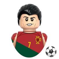 Futbolo Rungtynės Žaidėjai Statybiniai Kaladėlės Minifigūrėlės Rinkinys Pasaulio Futbolo Žvaigždės Surinkti Kaladėlės Veiksmo Figūrėlės Modelio Žaislai Gimtadienio Dovana