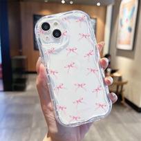 Cartoon Red Black Bow Case For Honor 400 200 Pro 90 Lite X6B X8B X7B X9B X5B X6C X8C X6A X8A X5 X8 X7A X9C Smart X7D X9D Nova 11 Honor 200 Lite