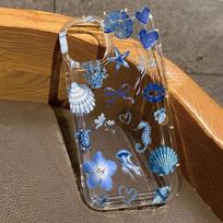 Transparent Turtle Lobster Coconut Print Case For iPhone 17 Air 16E 16 15 14 13 12 11 Pro Max XR X XS 7 8 Plus SE2 Soft Covers iPhone XS Max black