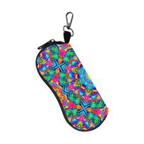 Soft Neoprene Eyewear Cases Zipper Glasses Protector Portable Eyeglass Pouch  for Men Women 04