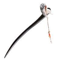 Wooden Hairpin Fishing Cats Theme Hair Stick For Women Casual Formal   Hair Styling
