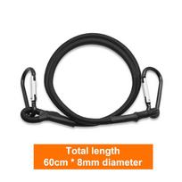 60/100/160Cm Stretch Elastic Ropes 8Mm Bungee Cords With Hooks Lightweight Bikes Tie Car Luggage Packing Roof Rack Strap A1
