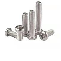 M2.6-M5 Galvanized Phillips Pan Head Machine Screws (100 pcs) M2.6*6mm (100 pcs)