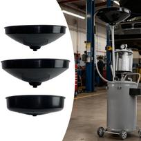 Durable Oil Drain Plate PETG Oil Drip Pan Leakproof Container Universal Engine Oil Bucket for Workshop Style B