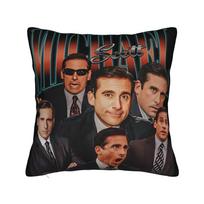 The Office Michael Scott s Pillowcase Printed Fabric Cushion Cover Decor  Throw Pillow Case Cover Living Room Zippered cm 30x30cm 12x12in