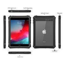 SHELLBOX atsparus vandeniui ir smūgiams dėklas-stovas, skirtas iPad Mini 5/4 iPad mini 6/7 juoda