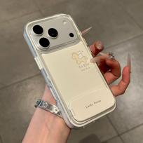 Lucky will get rich immediately, the bracket is suitable for iPhone17 Pro mobile phone case, Apple 16/15/14 two-in-one 13 sets IPhone17ProMax