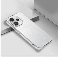 EUCAGR Dėklas OPPO Reno 15 Pro 5G, itin plonas, skaidrus, minkštas TPU galinis dangtelis, dėklas OPPO Reno 15C 15F, Reno15 Pro buferis OPPO Reno 15 gryna