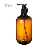 CO&LO 300/500ml Losjono Šampūno Dušo Želė Laikiklis Muilo Dozatorius Tuščias Vonios Pompinis Buteliukas 300ml ruda