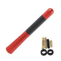 12cm Universali Automobilio Automobilio Trumpa FM Radijo Antena Stogo Stiebas Priedai raudona
