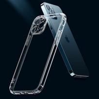 Prabangus smūgiams atsparus buferio skaidraus silikono dėklo dangtelis skirtas iPhone 16 Pro Max 15 Pro 14 13 Samsung S25 S24 A15 A55 Xiaomi 14T 13T 12T Redmi 14C Note 12 Pro Samsung A52 5G gryna