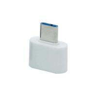 C tipo telefono OTG adapterio keitiklio jungtis iš vyriško į USB lizdą balta