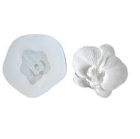 Silikoninė forma „Pasidaryk pats“ Vestuvinė gėlė Cupcake viršus Fondantas Torto dekoravimo įrankiai Saldainių molis Šokolado Muilo Dervos formelės 1pc translucent