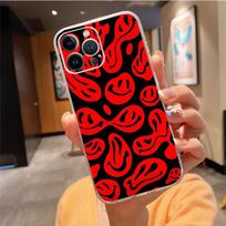 Telefono dėklas iPhone 14 Pro Max 13 12 11 Pro Max Xs Xr X 12mini 7 8 Plus Se Trippy Smiley Face Case Funda iphone 13