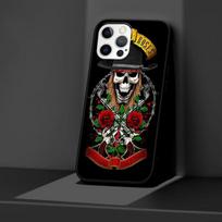 Guns N Roses dėklas, skirtas iPhone 14 11 13 Pro Max 12 Mini Xr 7 8 Plus Se 2020 Xs 6 6s +5 5s Coque Black Minkštas mobiliojo telefono maišelio dangtelis iPhone 13