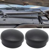 Skirta VW Golf 4 5 6 7 1992 - 2016 Touran 1T 5T Up Touareg 7P Scirocco Amarok automobilio priekinio valytuvo šlifavimo svirties veržlės dangteliai Varžto varžto dangtelis 2Pcs Cap