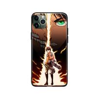Attack On Titan EREN MIKASA LEVI Anime, skirta iPhone 6s 7 8 Plus X XR XS 11 12 13 Mini Pro Max minkštas silikoninis telefono dėklo dangtelis 6Plus 6sPlus&Silicone TPU Case
