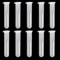 10 vnt 10 ml plastikinio graduoto cilindro centrifugos vamzdelio laboratorinio tyrimo dangtelis