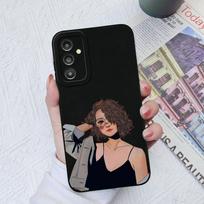 Dėklas, skirtas Samsung Galaxy A31 A51 A14 A13 A04 A03 A02 M13 M23 M32 M54 Sweet Girls Lover Square Skystas minkštas smūgiams atsparus dangtelis, skirtas Samsung Couple Fundas Samsung A02 / M02