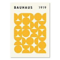 Abstraktūs Bauhaus geometrijos plakatai, modernūs 1919 m. vidurio amžiaus drobės paveikslai, sienų dekoras, paveikslai, spaudiniai svetainės ir namų dekorui 21x30cm No Framed