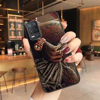Seksualus tatuiruotės rankovės merginos telefono dėklas OPPO Realme GT 2 Pro X2 Pro XT C25S 8 7 6 Pro 6i GT Master C3 C21 C21Y C11 X3 SuperZoom Realme 6 Pro