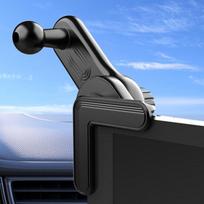 Automobilio ekrano šoninis telefono laikiklis, 17 mm rutulinė galvutė, automobilio laikiklis, aukščiausios kokybės prietaisų skydelis
