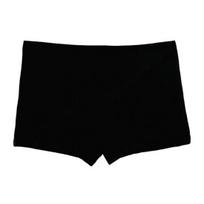 Moteriškos apatinės kelnaitės Slim Fit vientisos spalvos elastinė juosta vidurio juosmens Geras kvėpavimas Moteriški boksininkai Moteriški kasdieniai apatiniai M juoda