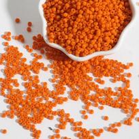 Laisvi karoliukai vientisos spalvos pakabukas čekiškas stiklas „pasidaryk pats“ papuošalams gaminti, karoliai, apyrankė, 500–100 vnt 2–4 mm karoliukai 4mm 100Pcs oranžinė