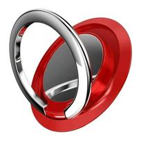 360 laipsnių besisukantis piršto žiedinis telefono laikiklis, skirtas iphone 15 Pro Max Samsung Xiaomi Pad universalus automobilio magnetinio tvirtinimo metalinis stovas raudona