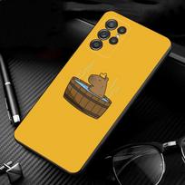 Mielas Capybara telefono dėklas, skirtas Samsung A52S A21S A33 A23 A13 A14 A32 A52 A53 A54 A51 A71 A15 A52S 5G