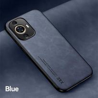 Smūgiams atsparus dėklas Huawei Nova 12 SE 12S Nova 11 Pro 11i 10 SE apsauginis dangtelis su įmontuotu magnetiniu automobiliniu laikikliu Coque Funda Huawei Nova 12 SE mėlyna