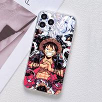 skirtas Motorola Moto Edge 40 30 neo G54 G24 G84 iPhone 15 14 Xiaomi Redmi Note 13 12 11 Pro Samsung Galaxy A54 Shank Red Hair One Luffy Piece telefono dėklas for Moto E7 Power rausvai ruda