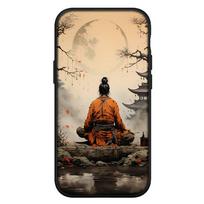 Dėklas, skirtas iPhone 15 14 Xiaomi Redmi Note 13 12 11 Pro Max X 8 7 9 XR Samsung Galaxy S24 S23 OPPO A15 Huawei Japan Samurai Skeleton Ninja Bushido Case for iPhone 12 rausvai ruda
