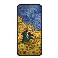 Telefono dėklas, skirtas Samsung Galaxy S24 S23 iPhone 15 14 Xiaomi Redmi Note 13 12 11 8 10 9 Pro Max X XR OPPO A15 Huawei Starry Night Van Gogh tapybos dangtelis for iPhone 13 Mini lubų spalva