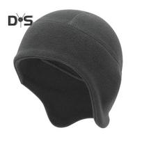 Unisex žieminė kepurė, šalmo vidinis pamušalas, kepurė su ausų apsauga, elastinga kupolo formos, neslystanti, skirta laukui, kempingui, slidinėjimui, dviračių sportui, šilumą sulaikanti kepuraitė tamsiai pilka spalva