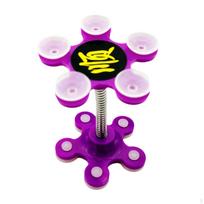 Desk Phone Holder Sucker Stand Suction Cup Portable Rotatable Compact Mount Smartphonestand violetinė