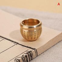 Feng shui Lucky Fortune Wealth Žalvaris Cornucopia Baifu ryžių cilindras Stalinis tyrimas Mažas papuošalas Dovana Namų dekoravimas