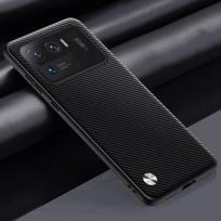 Luxury PU Leather Case For Xiaomi Mi 11 Ultra Back Cover Silicone Protection Phone Case For Xiaomi Mi 11i 11 Pro 11 Lite 5G NE Mi 11 Ultra matinė juoda spalva