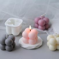 Silikoninės „pasidaryk pats“ žvakės Formos žvakės Formos Aromaterapinė gipso žvakė 3D rankų darbo