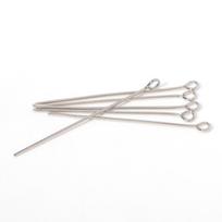 „Pasidaryk pats“ papuošalų priedai: 9 formos vėrimo adatos apyrankėms ir vėriniams (200 vienetų/pakuotė) 18mm (200 pcs/pack) auksas