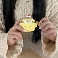 Dėklas Airpods 4 2024, Pompompurin šuns 3D anime apsauginis ausinių dangtelis Airpod 4 dėklui vaikams, mergaitėms, berniukams, Funda for airpods 1 2
