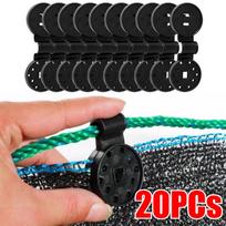 20~200 vnt. Apsauginio audinio spaustukai Apsauginio audinio spaustukai Priedai Kilpelės Tinkleliui Uždangalui Apsaugai nuo saulės Audiniui Sode Šiltnamyje 20PCs